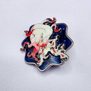 Pokemon Hisuian Zoroark VStar Enamel Collection Pin 2022 + TCG Card 2021 NEW
